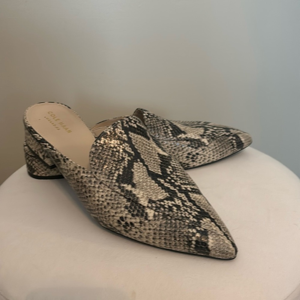 Cole Haan mules/slides.